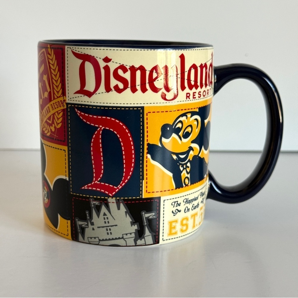 Disneyland Resort Mug with Mickey Mouse Design